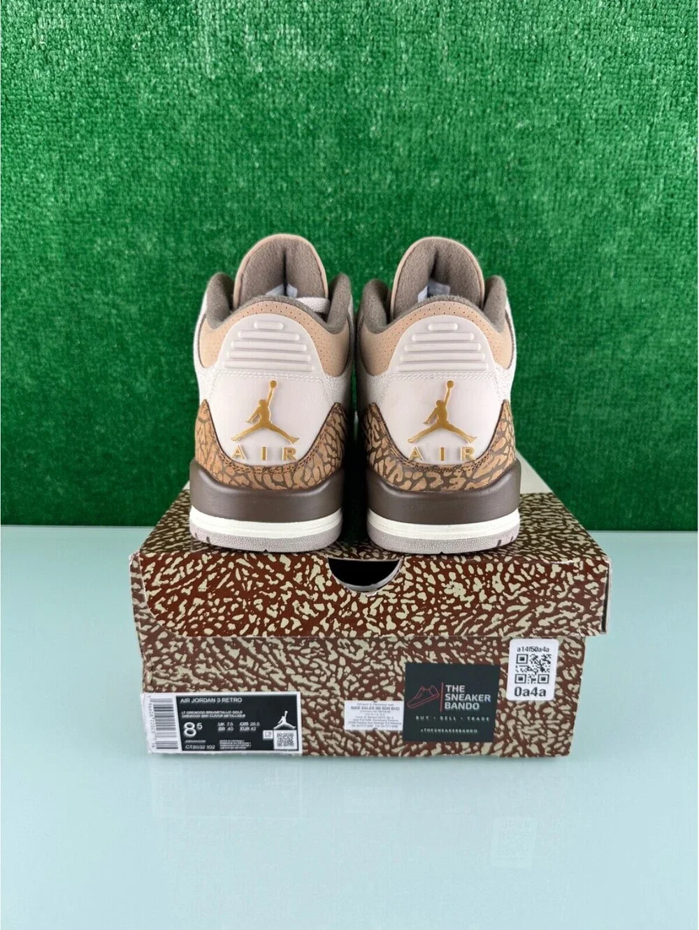 Size 8.5 - Jordan 3 Retro Low Palomino CLEAN!